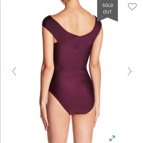 Ted Baker London Off-Shoulder One-Piece Swimsuit - Picture 12 of 15